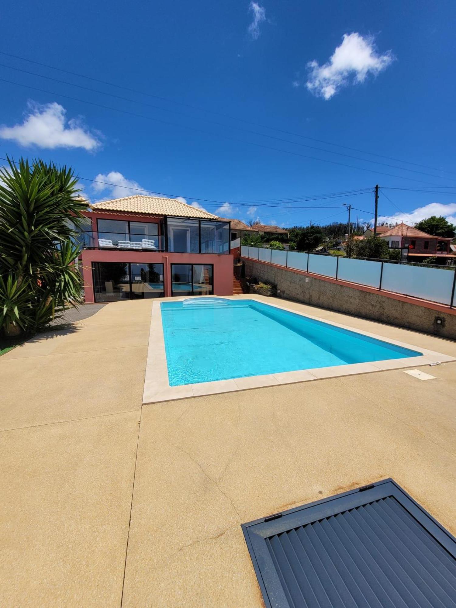 Sunset Paradise Villa With Heated Pool Calheta  Exteriör bild