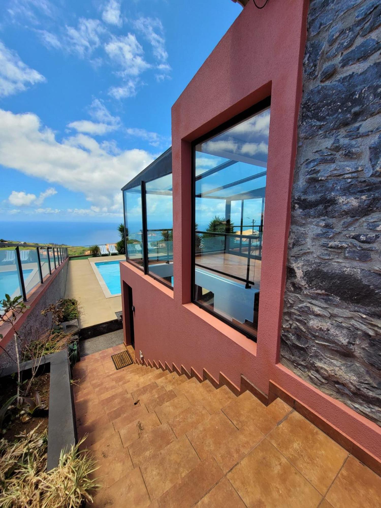 Sunset Paradise Villa With Heated Pool Calheta  Exteriör bild