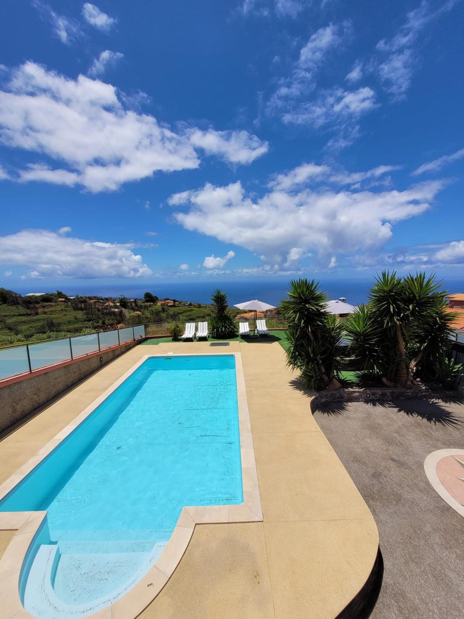 Sunset Paradise Villa With Heated Pool Calheta  Exteriör bild